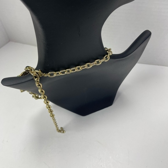 GREEN Diamond Necklace Set NEW - Picture 7 of 11